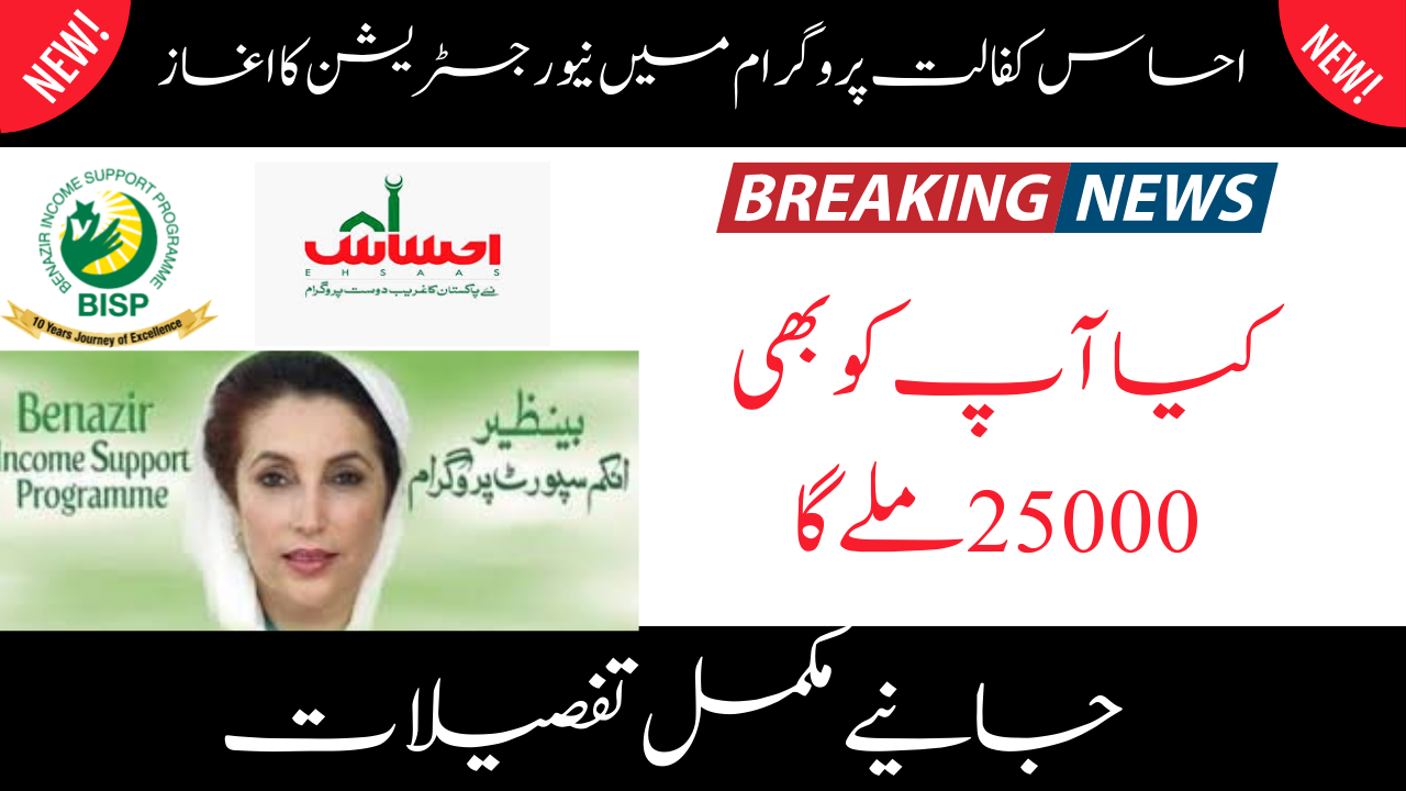 25000 Benazir Kafalat Program