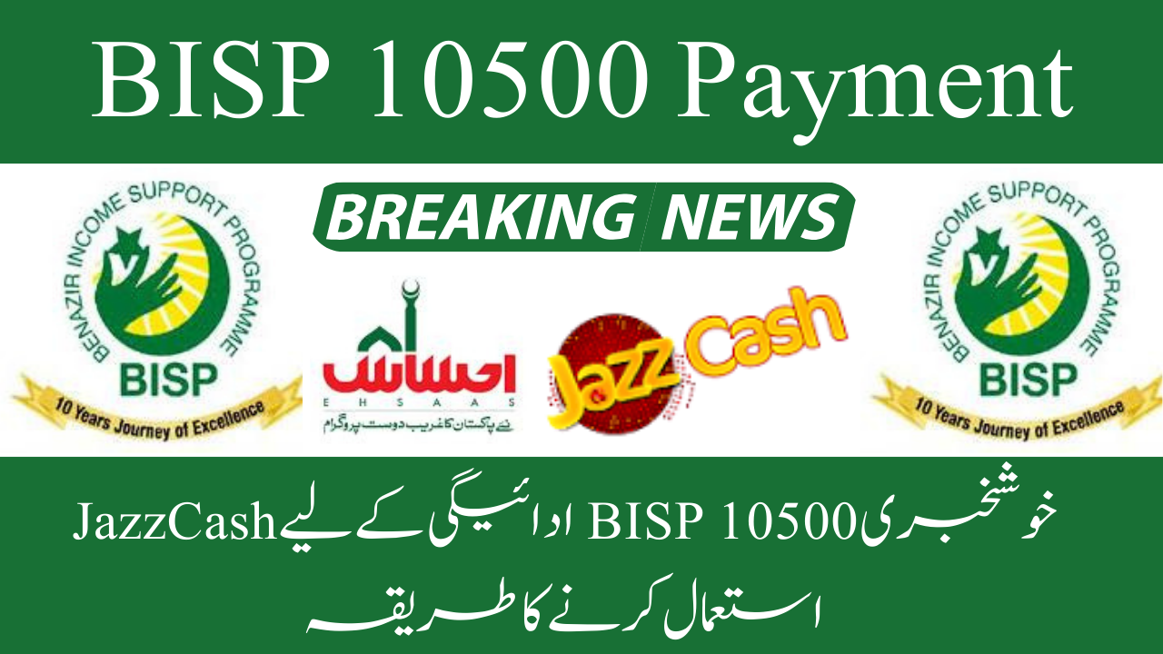 BISP 10500 Payment