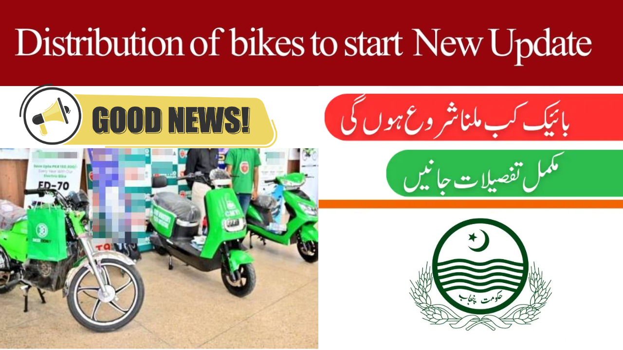 Distribution of E-Bikes in Punjab