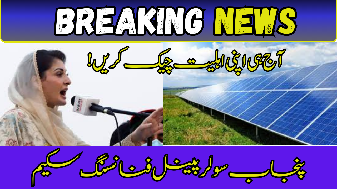 Solar Panel Financing Scheme