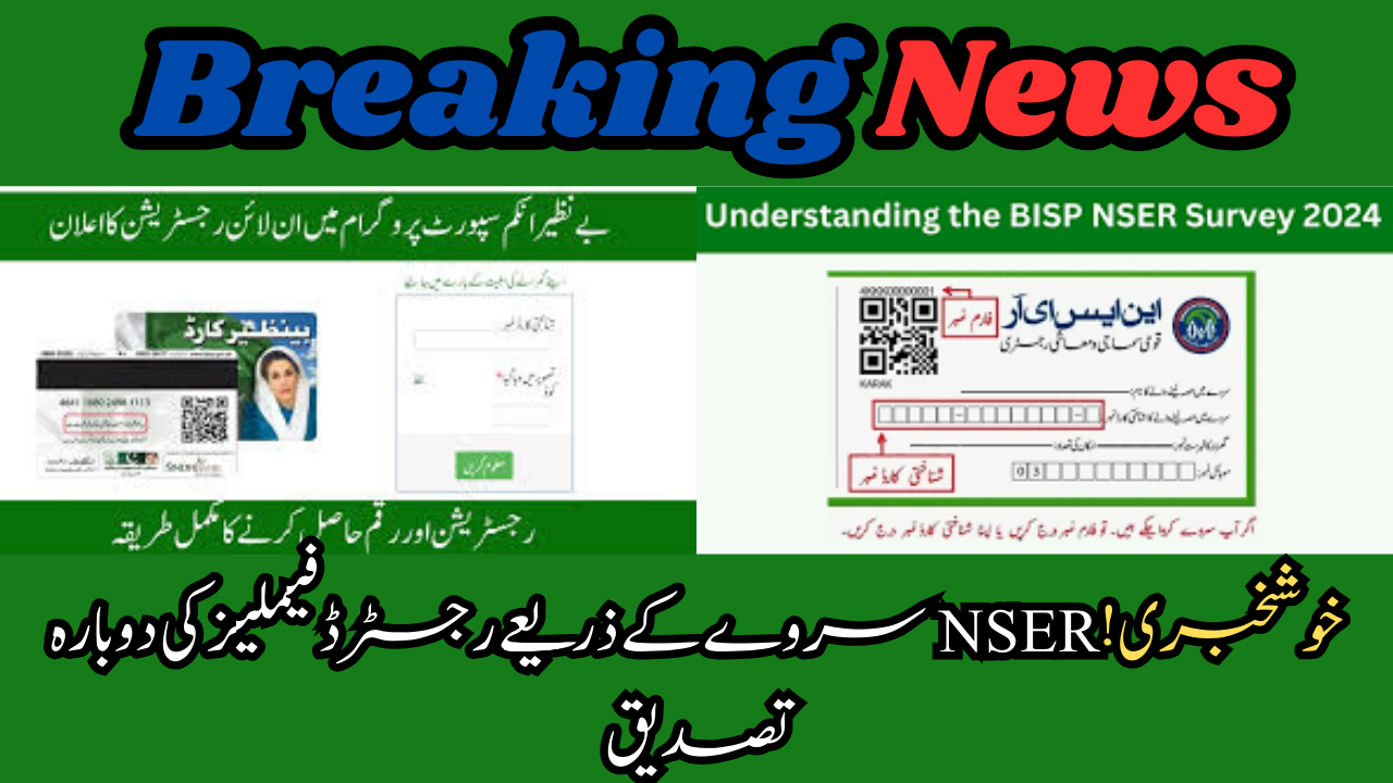 Registered Families by NSER Survey