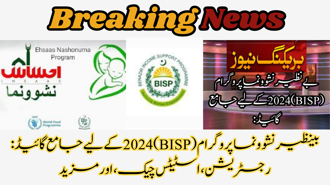  Benazir Nashonuma Program (BISP) 2024