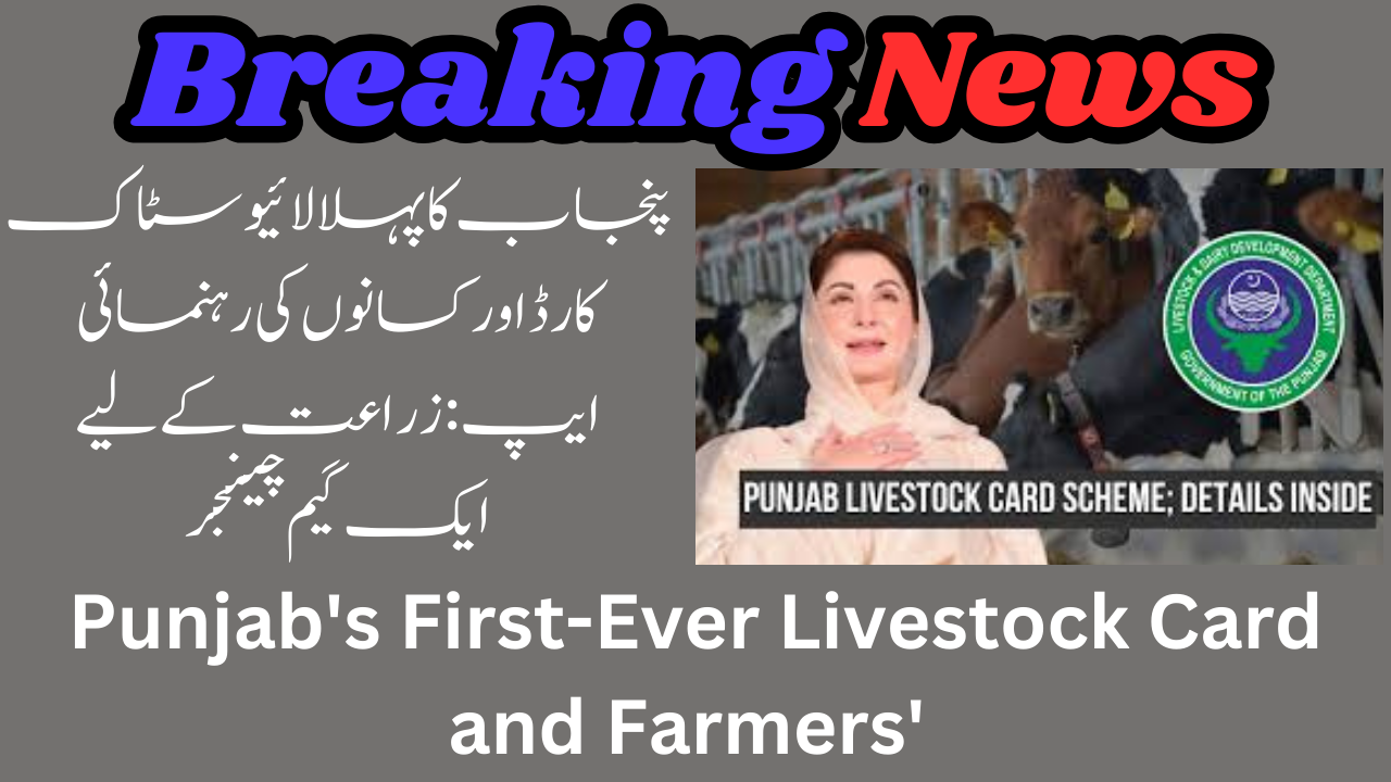 Punjab's First-Ever Livestock Card